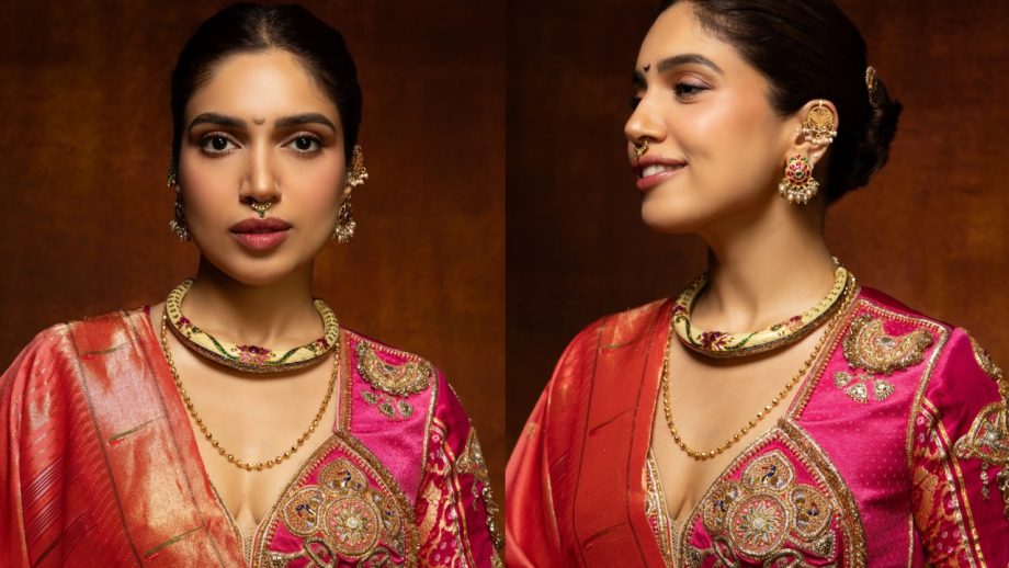 Nath For Ganpati Puja: Bhumi Pednekkar, Sonali Bendre, Shraddha Kapoor And Urmila Matondkar Inspire Festive Fashion 1