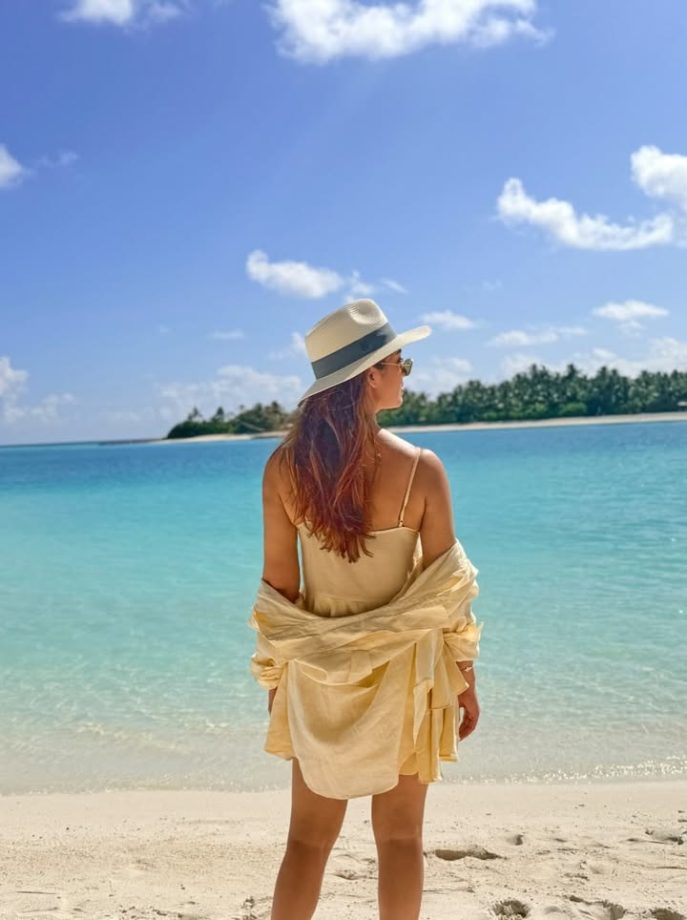 Nayanthara’s Hottest Beach Look: Actress Sizzles In A Dreamy Butter Yellow Dress 1