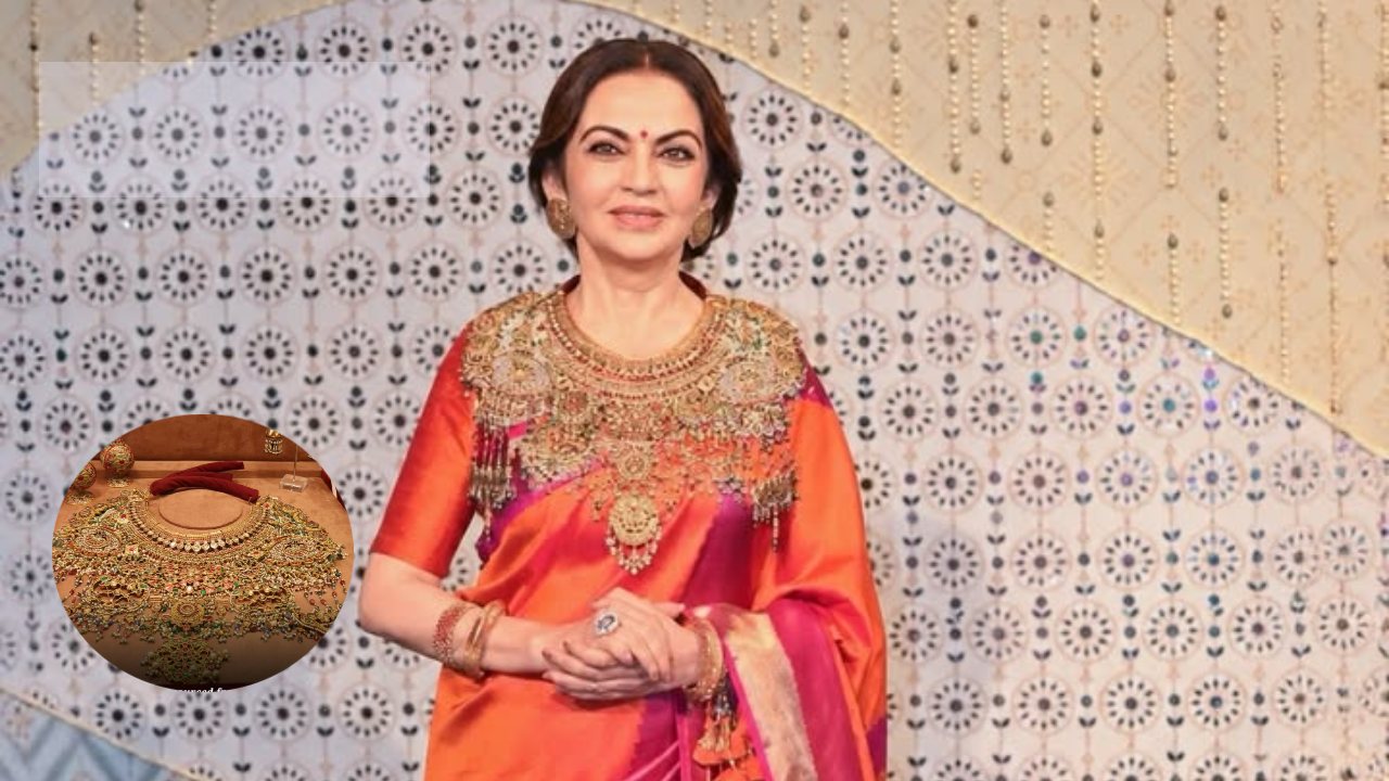 Nita Ambani Ganesh Chaturthi Saree Looks: From Advaya Kanjivaram To Emerald Ganpati Necklace 1