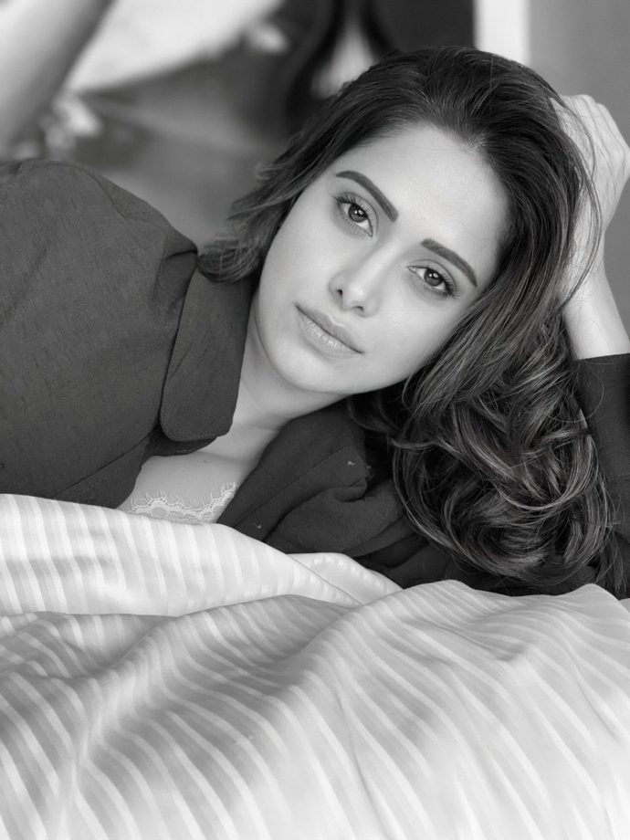 Nushrratt Bharuccha Stuns In A Bold Black-and-White Photoshoot 1