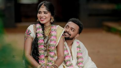Oru Chiri Iru Chiri Bumper Chiri Fame Couple Yadhu And Jyothika Get Married—Peek Into Their Dreamy Moments