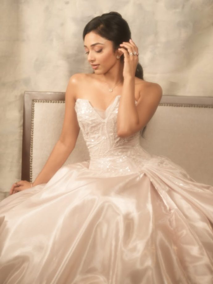 Preity Mukhundhan Looks Like A Dream In A Shimmering White Off-Shoulder Dress 1