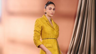Rakul Preet Singh Stuns In Mustard Yellow Skirt Suit