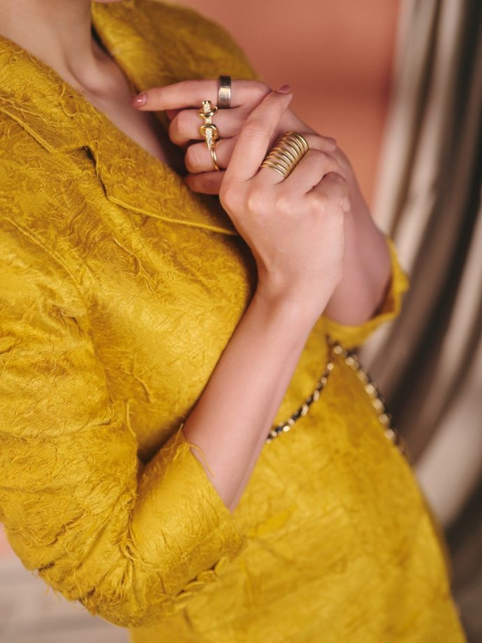 Rakul Preet Singh Stuns In Mustard Yellow Skirt Suit 1