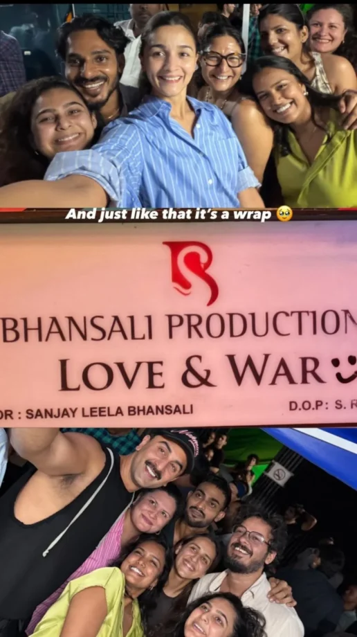 Ranbir Kapoor, Alia Bhatt And Vicky Kaushal Starrer Love & War Shoot Wraps 1