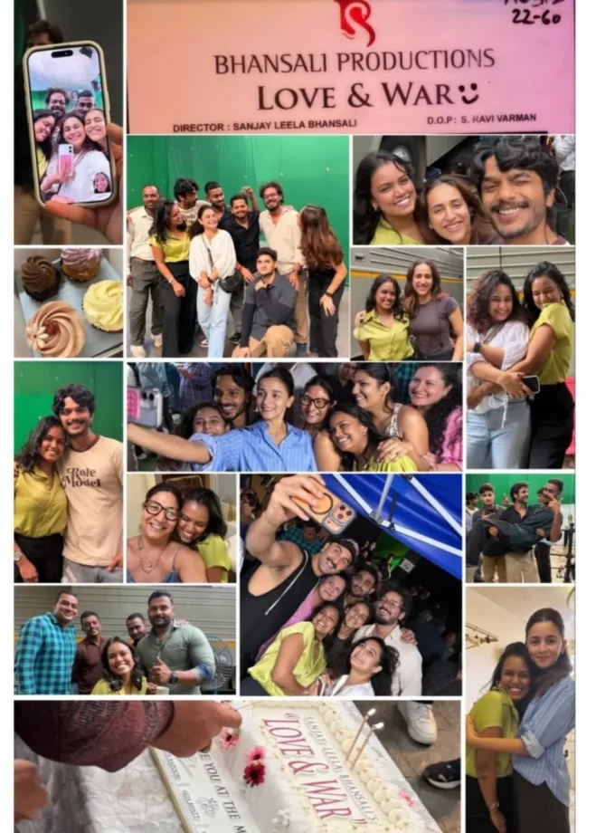 Ranbir Kapoor, Alia Bhatt And Vicky Kaushal Starrer Love & War Shoot Wraps 1