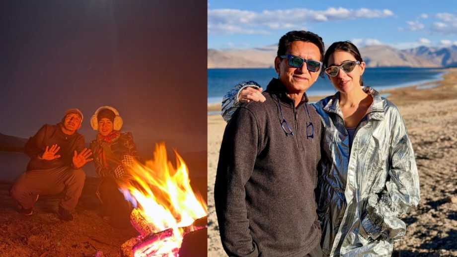 Sara Ali Khan Tso Moriri Travel Diaries Serve Effortless Mountain Fashion Goals 1