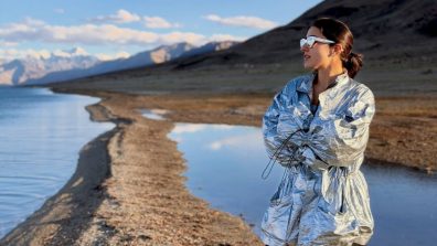Sara Ali Khan Tso Moriri Travel Diaries Serve Effortless Mountain Fashion Goals