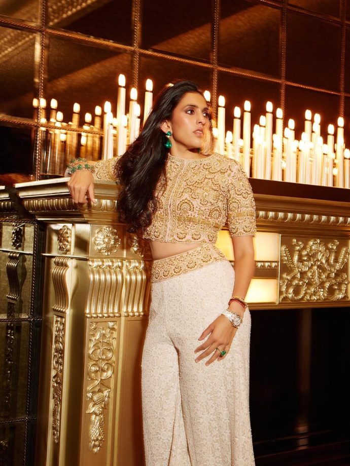 Shloka Ambani, Radhika Merchant, Nita Ambani, Isha Ambani Turn Heads At Abu Jani Sandeep Khosla’s 40th Anniversary Celebration 1