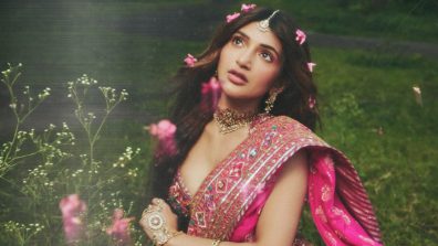 Sreeleela Paints The Town Pink In Dazzling Amaare By Sahib Bhatia Lehenga