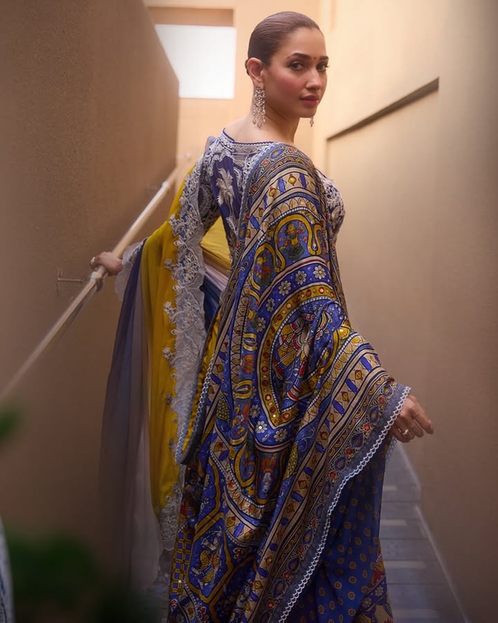 Tamannaah Bhatia’s The VVAAN Look Celebrates Bihar Heritage With Madhubani Artistry 1