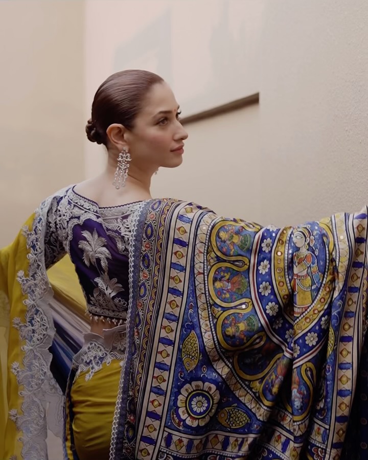 Tamannaah Bhatia’s The VVAAN Look Celebrates Bihar Heritage With Madhubani Artistry 1