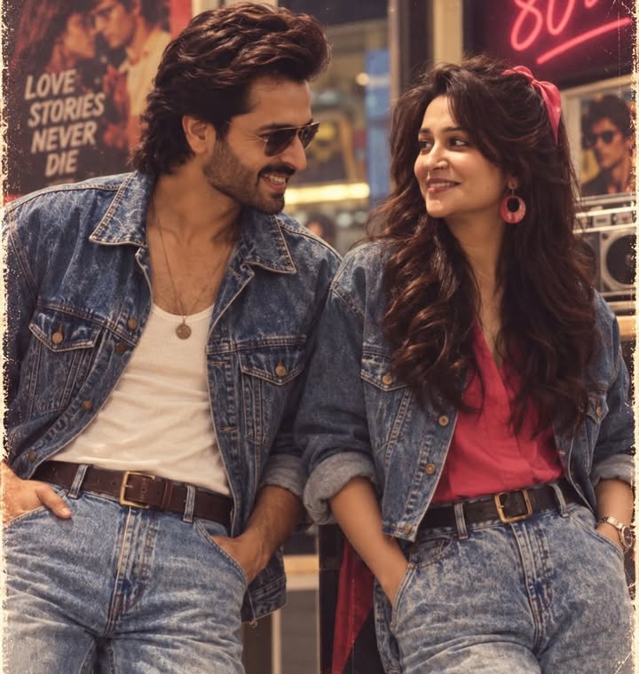 TV Celebrities Embrace 80s Trend: Dipika Kakar, Shoaib Ibrahim, Rati Pandey, Arjun Bijlani Bringing Retro Glam To 2026 1