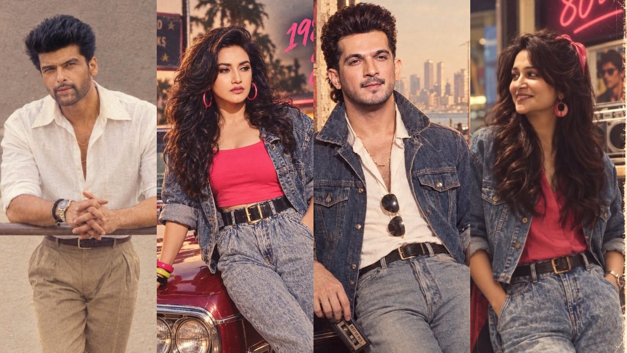 TV Celebrities Embrace 80s Trend: Dipika Kakar, Shoaib Ibrahim, Rati Pandey, Arjun Bijlani Bringing Retro Glam To 2026 1