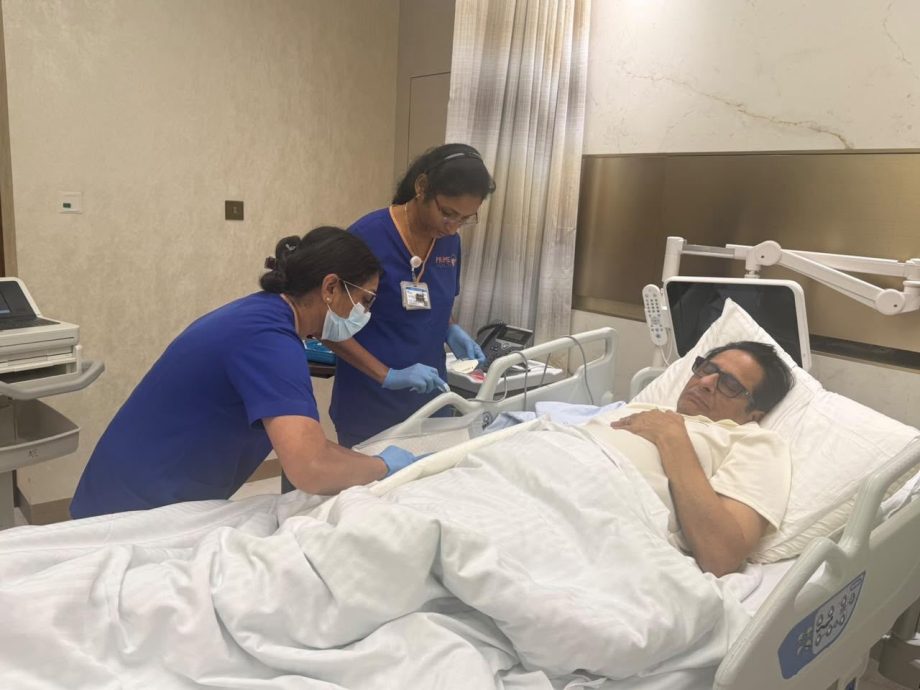 Vashu Bhagnani Reportedly Hospitalised In London ; See Pic 1