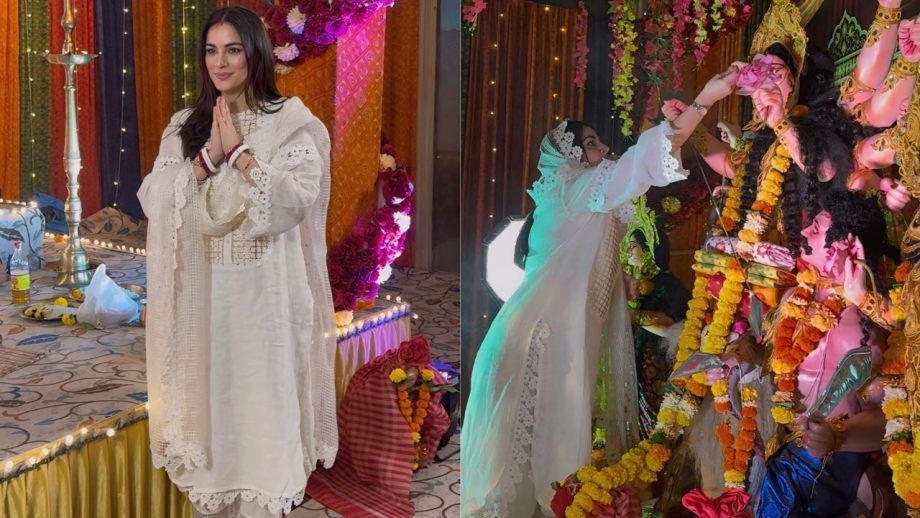 After Kyunki 2 Finale, Ektaa Kapoor Teases New Show As Gaurav Khanna And Shraddha Arya Perform Durga Puja 1