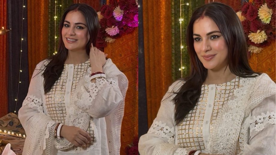 After Kyunki 2 Finale, Ektaa Kapoor Teases New Show As Gaurav Khanna And Shraddha Arya Perform Durga Puja 1