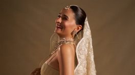 Alia Bhatt Captivates as Showstopper in a Handcrafted Ivory Saree With Regal Pearl Jewellery
