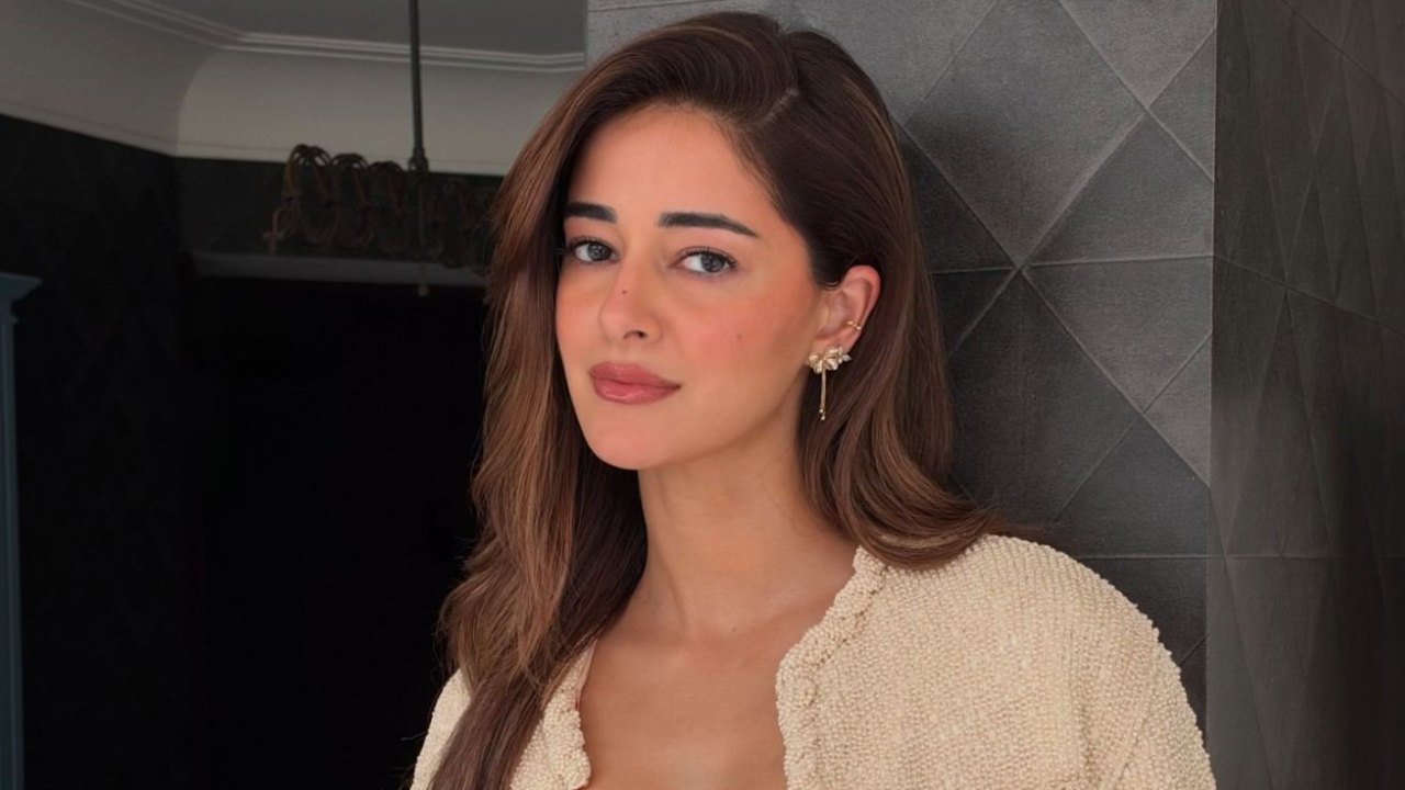 Ananya Panday Elevates Denim With a Chic Pearl-Embellished Jacket 1