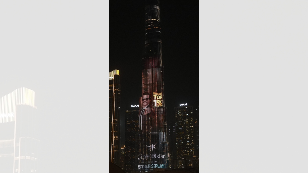Anil Kapoor’s India Ke Top 1% Goes Global, Lights Up Dubai’s Iconic Burj Khalifa! 1