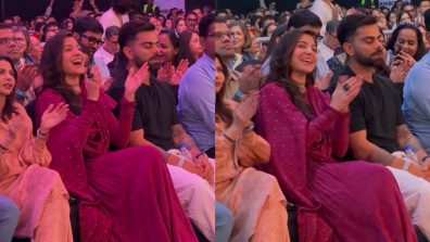 Anushka Sharma Enjoys At Krishna Das Concert, Virat Kohli’s Serious Expression Sparks Buzz
