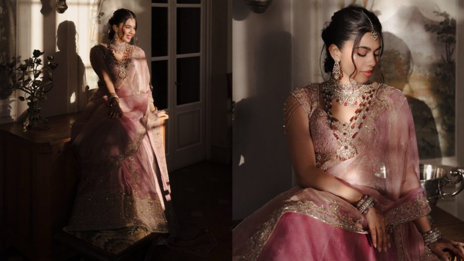 Arjun Sarja's Younger Daughter Anjana Marries BF Isai: Peek Into Their Wedding From Christian Vows To Hindu Rituals 1