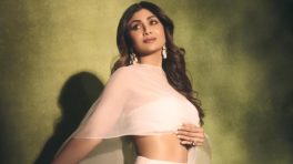 Shilpa Shetty Elevates All-White Look With a Chic Sheer Layer