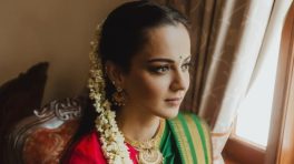 Kangana Ranaut Half Saree Look: Actress Embraces South Indian Traditional Ensemble