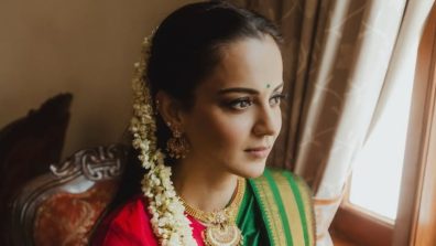 Kangana Ranaut Half Saree Look: Actress Embraces South Indian Traditional Ensemble
