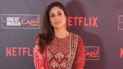 Kareena Kapoor Khan’s Sindoori-Red Bandhani Suit