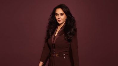 Preity Zinta’s Burgundy Pantsuit: Power Dressing Goals
