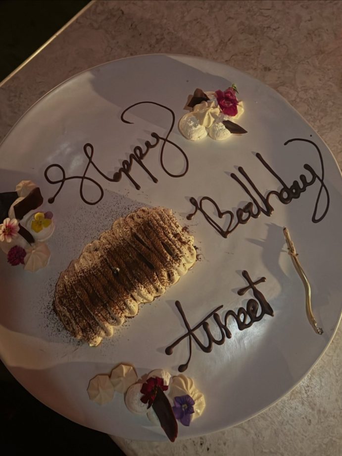 Avneet Kaur Turns 25 In A Stunning Red Off-Shoulder Dress, Cuts Birthday Cake; Raghav Sharma Shares Special Birthday Wish 1