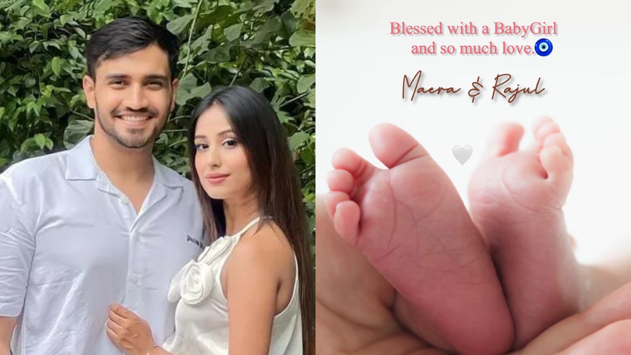 Bhagya Lakshmi Fame Maera Mishra Welcomes Baby Girl With Husband Rajul Yadav, Shares 1st Glimpse 1