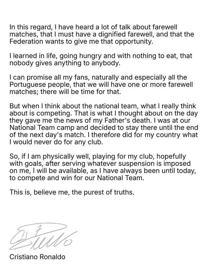 Cristiano Ronaldo Breaks Silence, Reveals Why He Walked Out From National Team 1