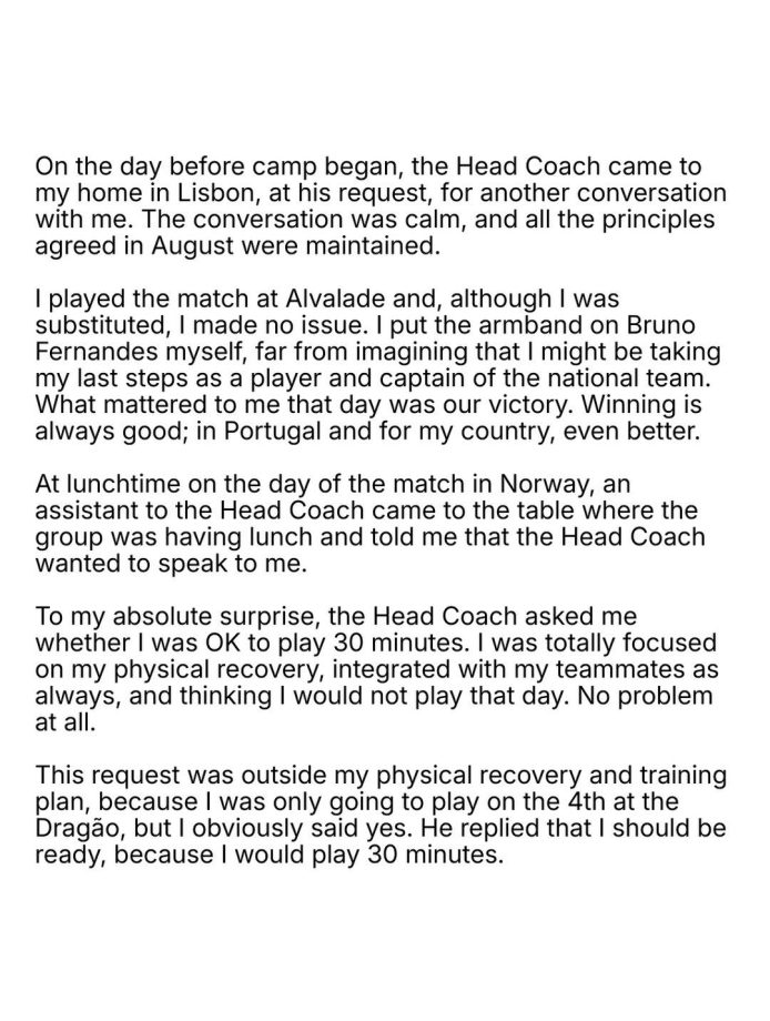Cristiano Ronaldo Breaks Silence, Reveals Why He Walked Out From National Team 1