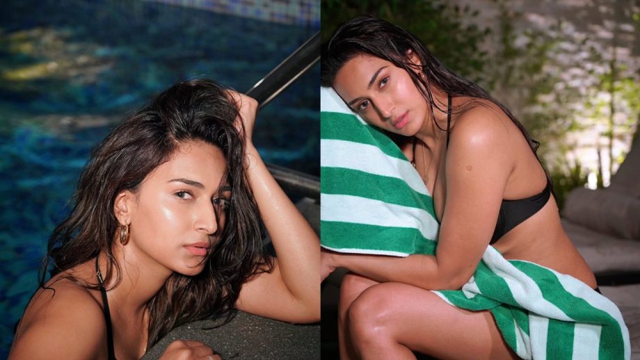 Erica Fernandes And Palak Tiwari Turn Up The Heat With Their Breathtaking Poolside Swimsuit Style 1