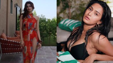 Erica Fernandes And Palak Tiwari Turn Up The Heat With Their Breathtaking Poolside Swimsuit Style