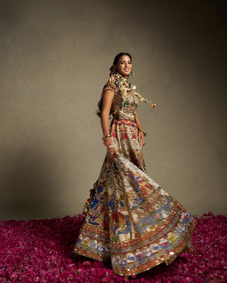 Isha Ambani’s Hand-Painted Torani Outfit Celebrates Indian Craftsmanship In 2,000 Hours Of Artistry 1