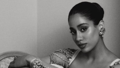 Janhvi Kapoor Brings Modern Glamour to Paris in a Stunning White Saree Look