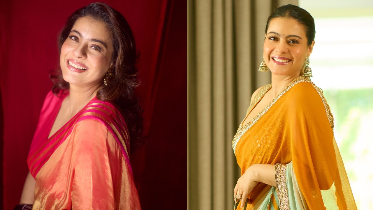 Kajol’s Durga Puja Saree Looks: 2 Hairstyles That Elevate Her Festive Style 1