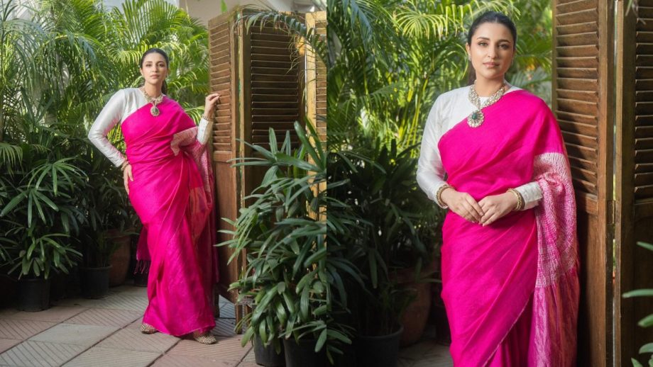 Karwa Chauth Saree Looks: Rakul Preet Singh, Shilpa Shetty, Priyanka Chopra & Parineeti Chopra Serve Festive Fashion Inspiration 1