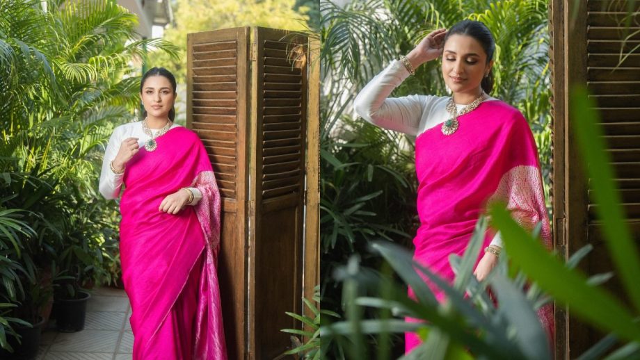 Karwa Chauth Saree Looks: Rakul Preet Singh, Shilpa Shetty, Priyanka Chopra & Parineeti Chopra Serve Festive Fashion Inspiration 1