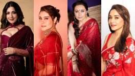 Karwa Chauth Saree Looks: Sonali Bendre, Kajol Devgan, Rani Mukerji & Madhuri Dixit Embrace Ethnic Elegance