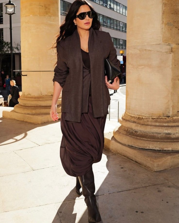Katrina Kaif Hits Back At Body-shaming Trolls In Style, Screams Attention In A Chic Brown Monochrome Look 1