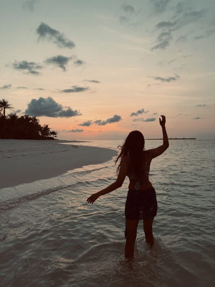 Malavika Mohanan Bikini Look: Actress Embraces Beach Fashion While Exploring The Ocean 1