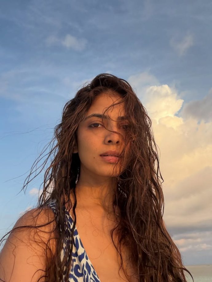 Malavika Mohanan Bikini Look: Actress Embraces Beach Fashion While Exploring The Ocean 1