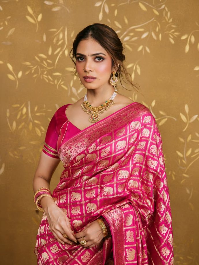 Malavika Mohanan's Ethnic Elegance: A Saree Or Lehenga—Which Look Is Attention-Grabbing? 1