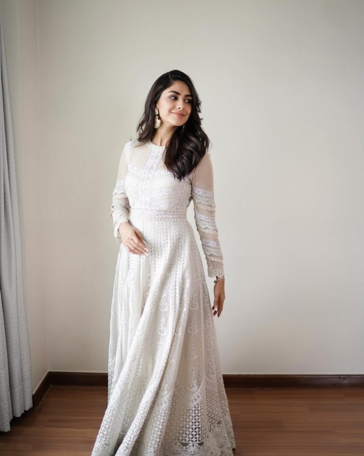 Navratri Day 2 Color White: Alia Bhatt, Madhuri Dixit And Mrunal Thakur Inspire Divine Elegance 1