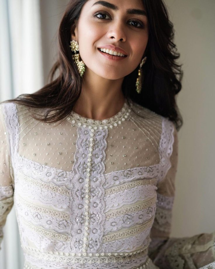 Navratri Day 2 Color White: Alia Bhatt, Madhuri Dixit And Mrunal Thakur Inspire Divine Elegance 1