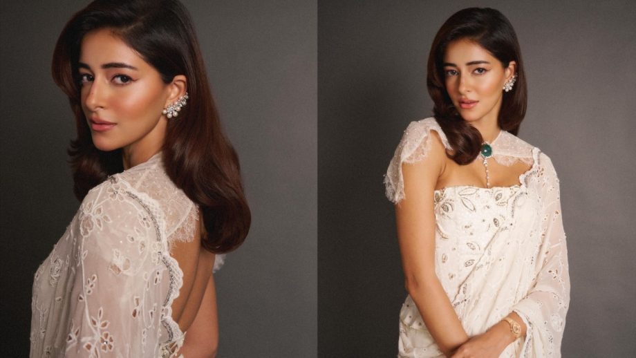 Navratri Day 2 White Fashion: Genelia Deshmukh, Alia Bhatt, Janhvi Kapoor, Ananya Panday And Bhumi Pednekar Serve Festive Glamour 1